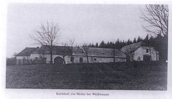 Zaniklá usedlost Karlshof - Karlov
